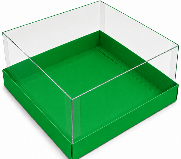 Caixas para Coração Lapidado / Mini Bolo 12x12x6 - Pct com 10 Unidades