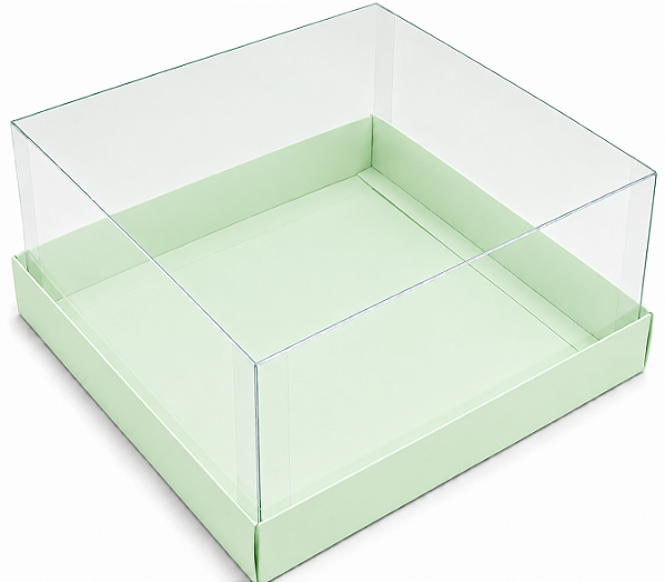 Caixas para Coração Lapidado / Mini Bolo 12x12x6 - Pct com 10 Unidades