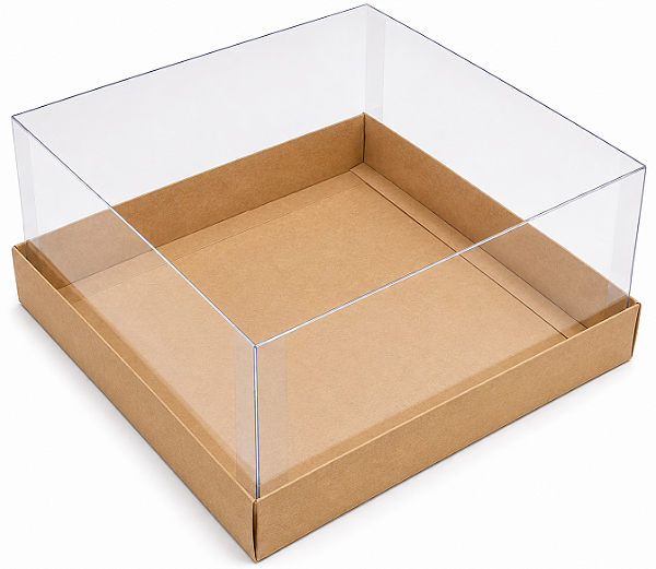 Caixas para Coração Lapidado / Mini Bolo 12x12x6 - Pct com 10 Unidades