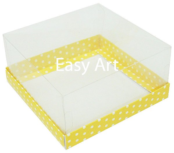 Caixas para Coração Lapidado / Mini Bolo 12x12x6 - Pct com 10 Unidades