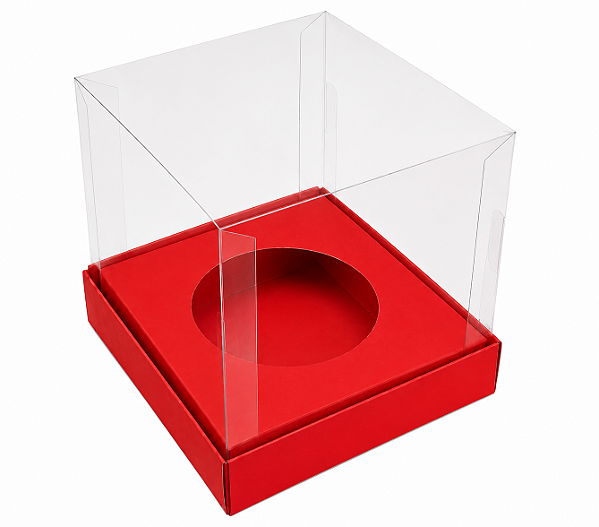 Caixas para Cupcakes 9x9x9 - Pct com 10 Unidades
