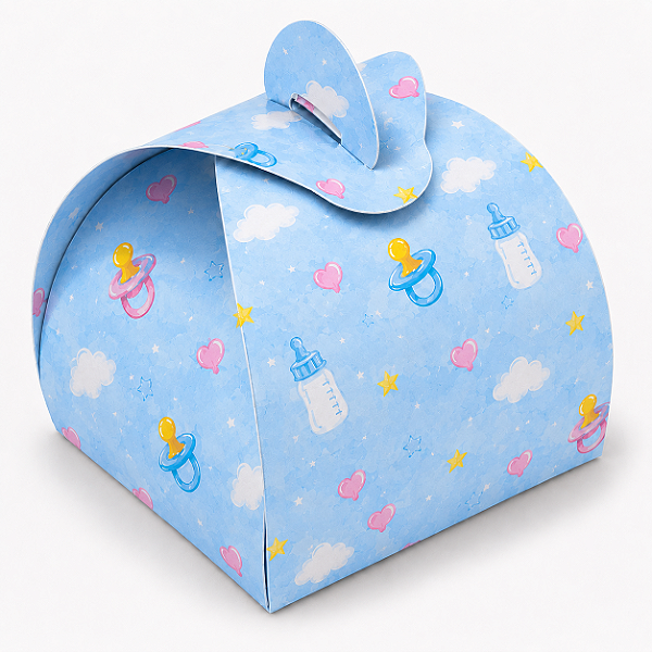 Caixinhas Valise Para Bem Casados 6,5x6,5x5 - Pct com 10 Unidades
