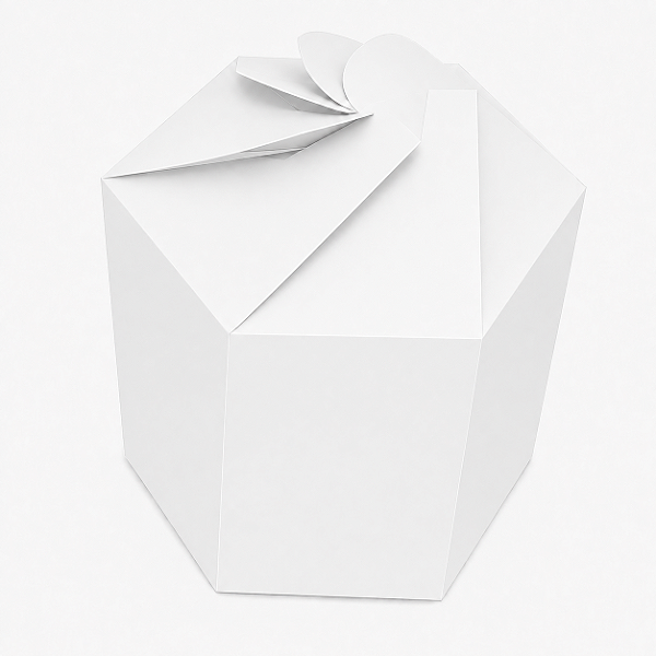 Caixa Flor para Presentes e Lembrancinhas 10x8,5x9 - Pct com 10 Unidades
