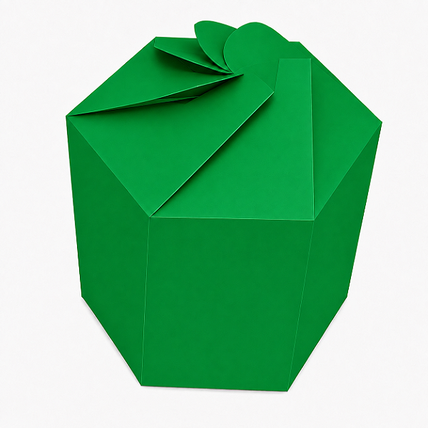 Caixa Flor para Presentes e Lembrancinhas 10x8,5x9 - Pct com 10 Unidades