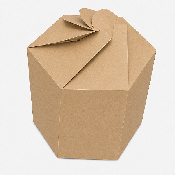 Caixa Flor para Presentes e Lembrancinhas 10x8,5x9 - Pct com 10 Unidades