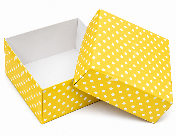 Caixa para 4 Brigadeiros 7x7x3,5 - Pct com 10 Unidades