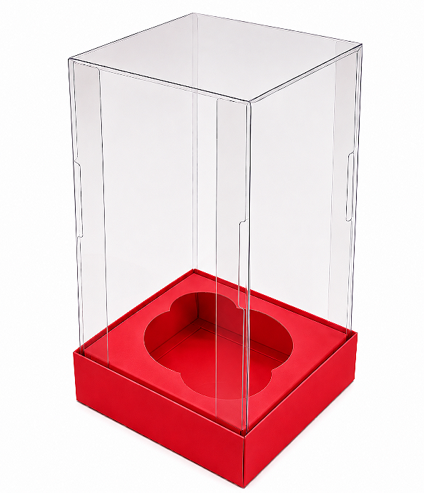 Caixas para Cupcakes 8,5x8,5x14 - Pct com 10 Unidades