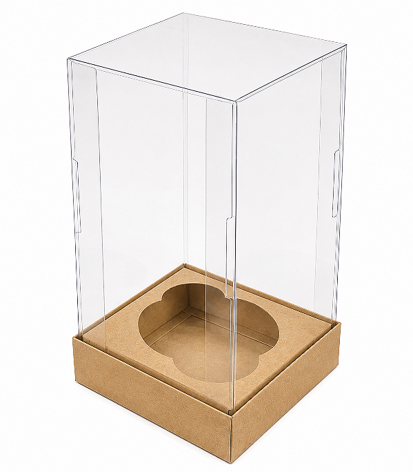 Caixas para Cupcakes 8,5x8,5x14 - Pct com 10 Unidades