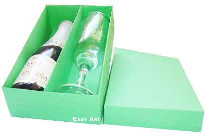 Caixas para Mini Vinho e Taça Sem Visor - Pct com 10 Unidades