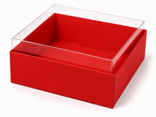 Caixinha para Amêndoas / Bijuteria 5x5x2,5 - Pct com 10 Unidades