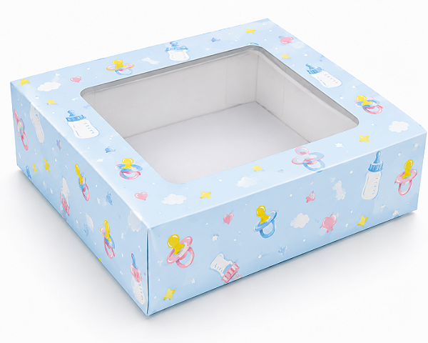 Caixa para 9 Brigadeiros 12x12x3,7 - Pct com 10 Unidades