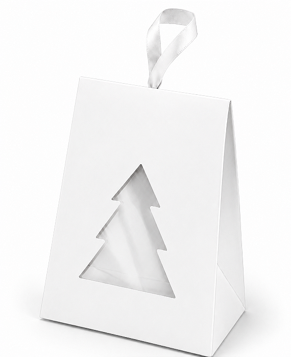 Caixa Árvore de Natal para Lembrancinhas 9x4x10 - Pct com 10 Unidades