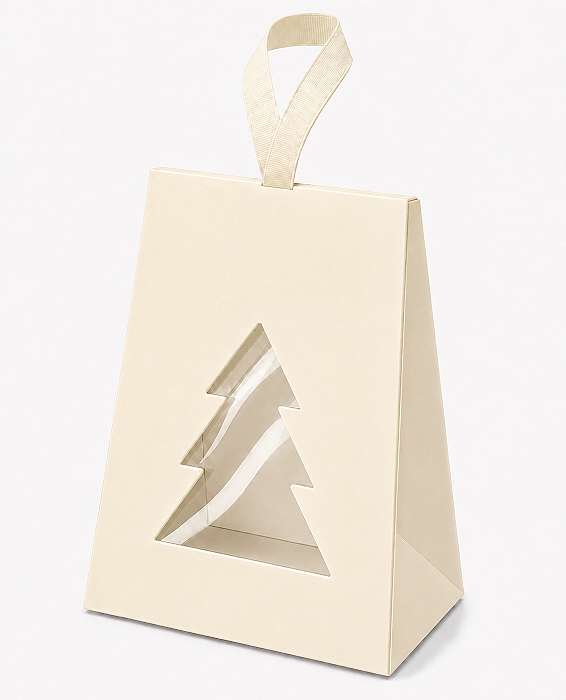 Caixa Árvore de Natal para Lembrancinhas 9x4x10 - Pct com 10 Unidades