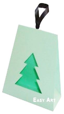 Caixa Árvore de Natal - Pct com 10 Unidades