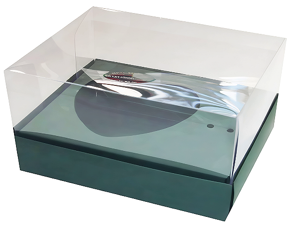 Caixa Coração de Colher / 100g - Verde Musgo - Pct com 10 Unidades