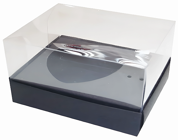 Caixa Coração de Colher / 100g - Preto - Pct com 10 Unidades