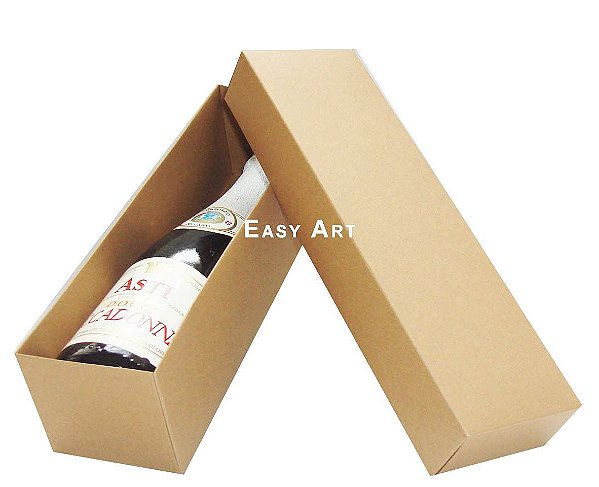 Caixa para Mini Vinho Sem Visor - Pct com 10 Unidades