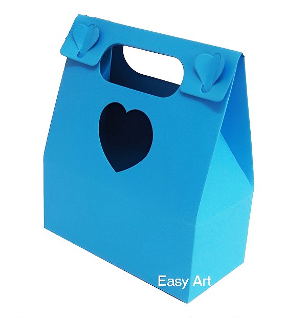 Caixa Maleta Coração - Pct com 10 Unidades