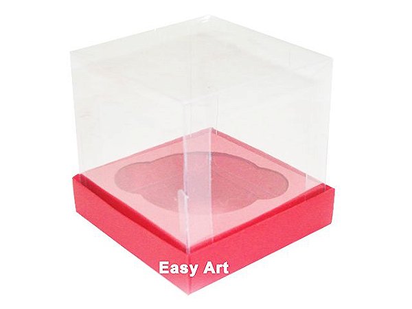 Caixas para Cupcakes 10x10x10 - Pct com 10 Unidades