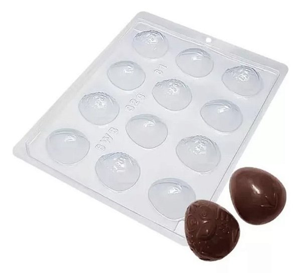 Formas BWB para Bombons Trufas e Chocolates Galinha Pintadinha - 2 Unidades