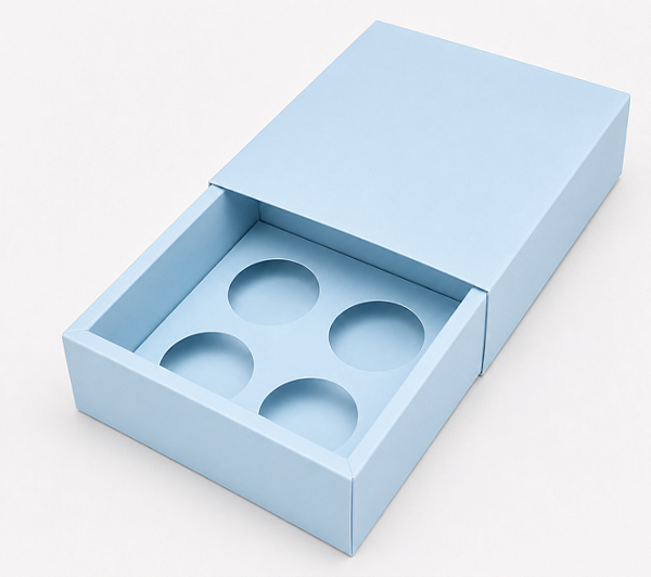 Caixas para 4 Brigadeiros 8,5x8,5x4,5 - Pct com 10 Unidades