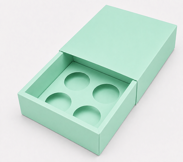 Caixas para 4 Brigadeiros 8,5x8,5x4,5 - Pct com 10 Unidades