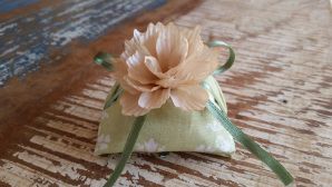 Mini Flores para Bem Casados / Tecido - Suculenta - Pct com 50 Unidades