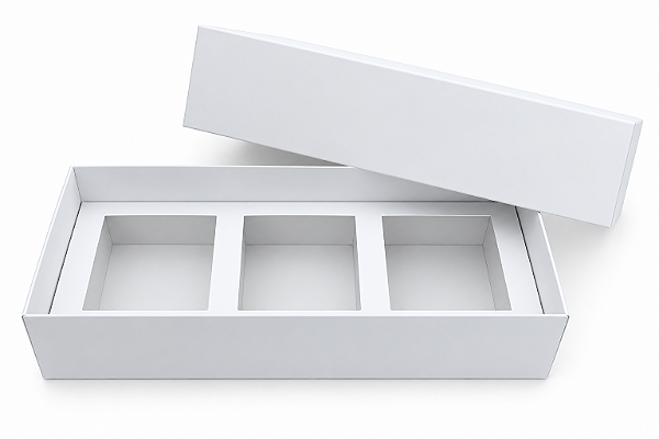 Caixa Kit 03 Mini Velas 40ml - Branco / Pacote com 10 Unidades
