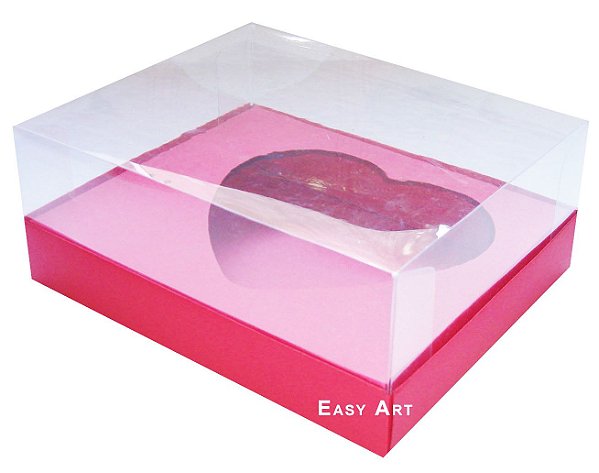 Caixa Coração de Colher / 1kg - Pct com 10 Unidades