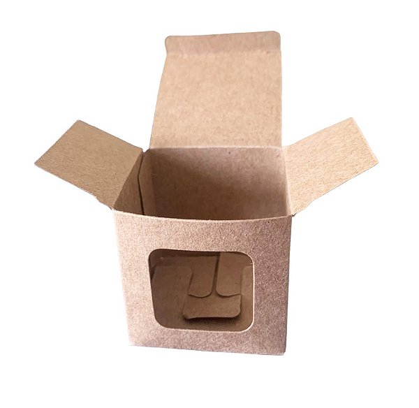 Caixinhas 5x5x5 para uma Mini Vela Bubble ou Potes de 30g - Pct com 50 Unidades