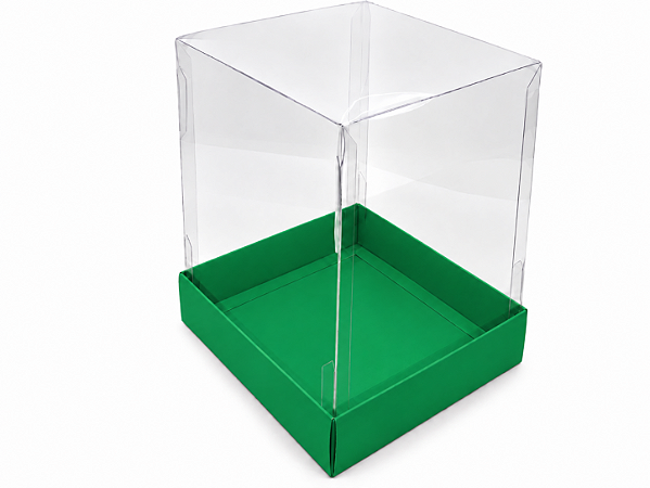 Caixinha para Mini Bolos / Mini Panetone 10x10x15 - Pct com 10 Unidades