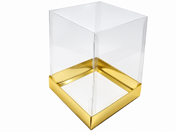 Caixinha para Mini Bolos / Mini Panetones 10x10x10 - Pct com 10 Unidades