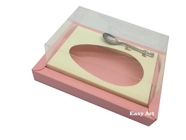 Caixa para Ovos de Colher 250g - Pct com 10 Unidades