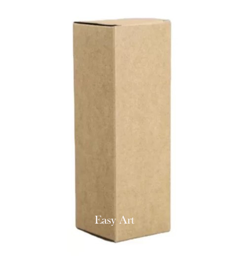 Caixas para Perfumes / Macarons / Kraft - 13x5x5 - Pct com 10 Unidades