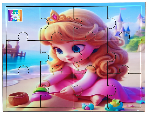 Jogo Brinquedo Quebra-Cabeça Infantil em MDF Educativo Criatividade Coordenação Motora