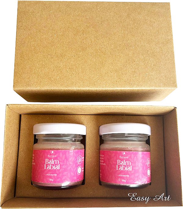 Caixas para Kit 02 Mini Velas Pote Geleinha Presentes Embalagens 40ml