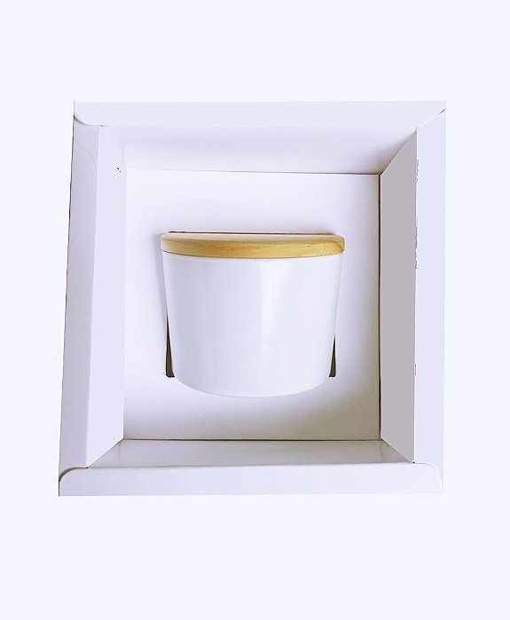 Caixa Borda Vela Copo Whisky Com Tampa 150ml - 10 Unidades