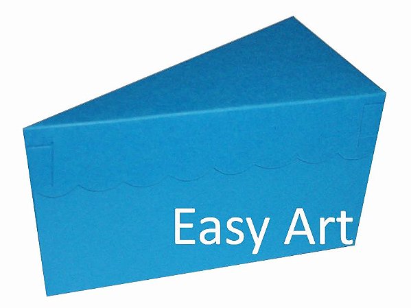 Caixa para Fatia de Bolo - Pct com 10 Unidades