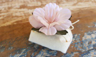 Mini Flores para Bem Casados / Tecido - Mini Bela - Pct com 50 unidades