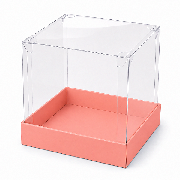 Caixinhas para Mini Bolos - 8x8x8 - Pct com 10 Unidades