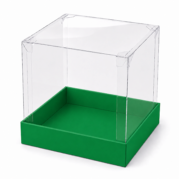 Caixinha para Mini Bolos 9x9x9 - Pct com 10 Unidades