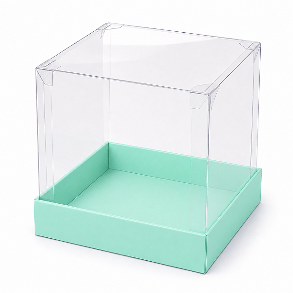 Caixinhas para Mini Bolos 11x11x9 - Pct com 10 Unidades