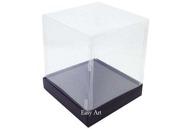 Caixinha para Mini Bolos / Mini Panetones com Berço - Pct com 10 Unidades