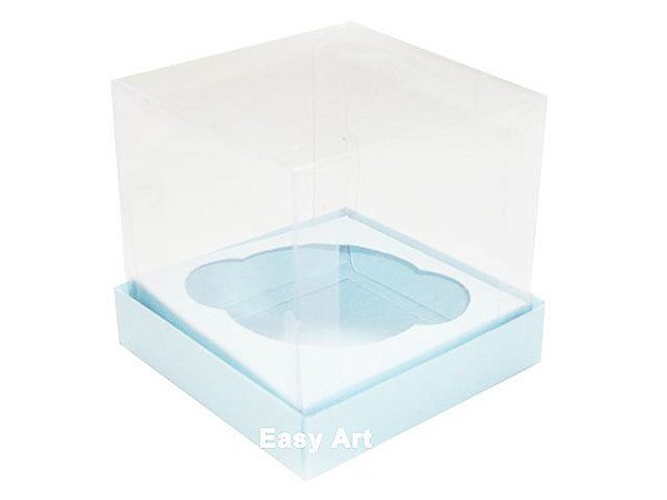Caixas para 1 Mini Cupcake 6x6x7,5 - Pct com 10 Unidades