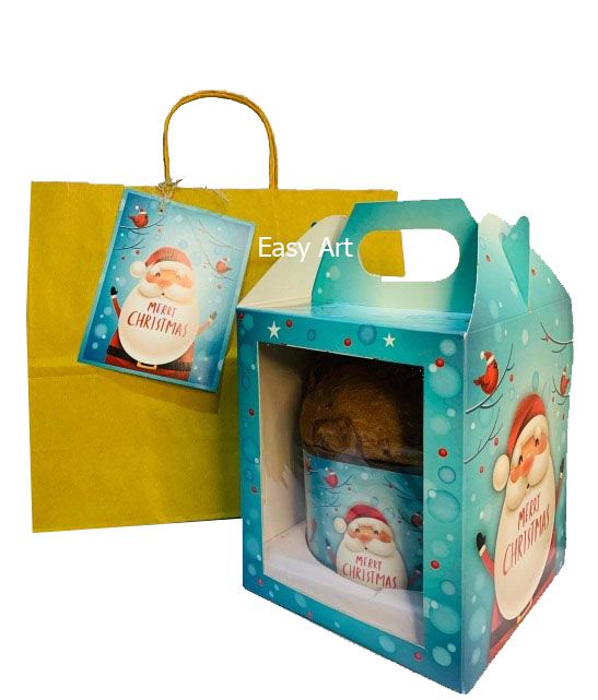 Kit para Panetone de 500g - Merry Christmas