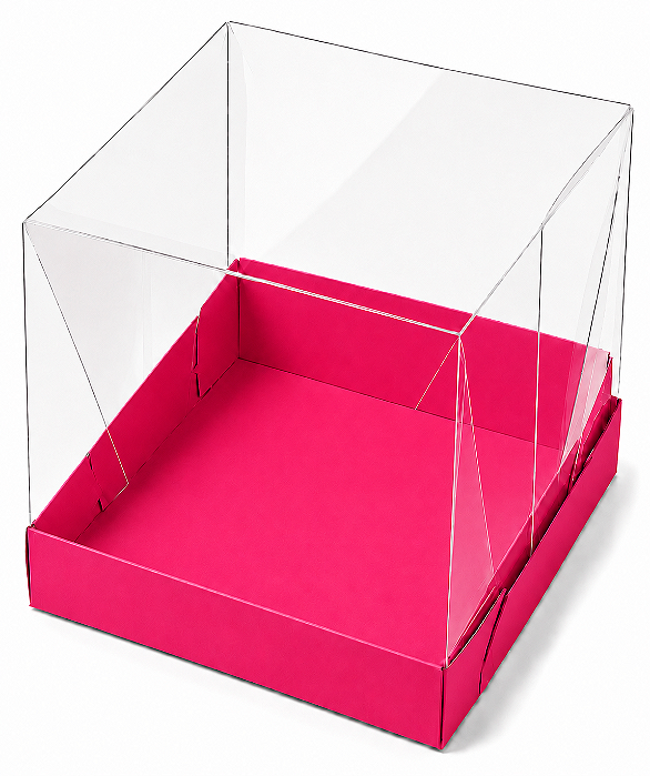 Caixinhas para Mini Bolos 12x12x12 - Pct com 10 Unidades