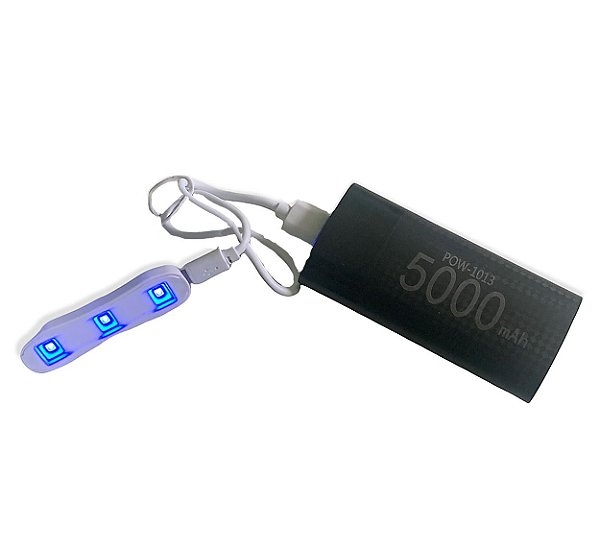Led UV Mini Portátil Power Bank Reparo Parabrisas