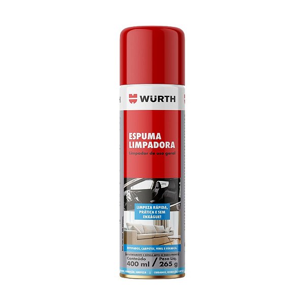 Espuma Limpadora Wurth 400ml
