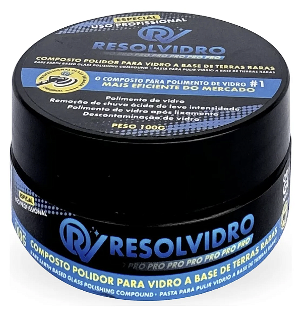 Composto Para Polimento De Vidros Resolvidro 300g