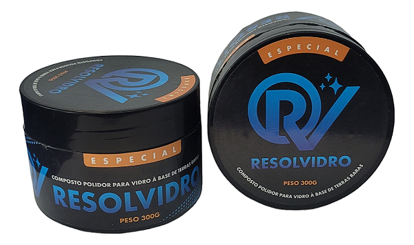Composto Para Polimento De Vidros Resolvidro 300g